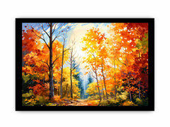 Sunny Maple Tree Canvas Art Print