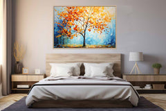 Sunny Maple Tree Canvas Art Print