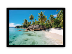 Seychelles Island Canvas Art Print