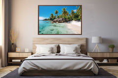 Seychelles Island Canvas Art Print