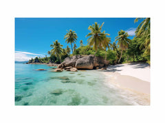 Seychelles Island Canvas Art Print