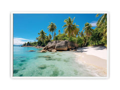 Seychelles Island Canvas Art Print