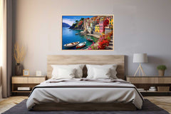 Cinque Terre in Italy Canvas Art Print