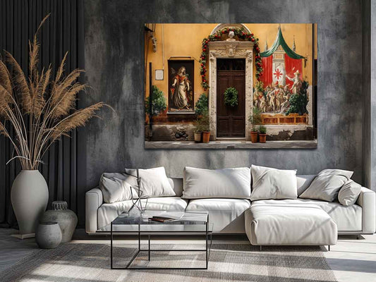 Italian Wall Art Canvas Art Print