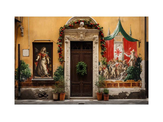 Italian Wall Art Canvas Art Print