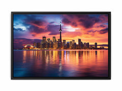Toronto Art Canvas Art  Print Painting