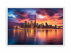 Toronto Art Canvas Art  Print Painting