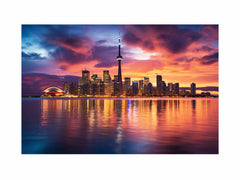 Toronto Art Canvas Art  Print Painting