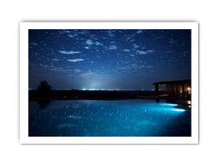 Dream House Galxy stars Artwork Canvas Art Print
