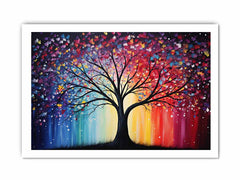 Sparkling Tree  Canvas Art  Print Painting