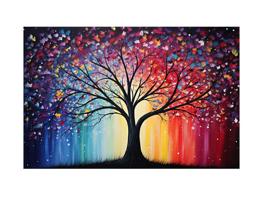 Sparkling Tree  Canvas Art  Print Painting