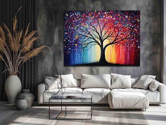 Sparkling Tree  Canvas Art  Print Painting