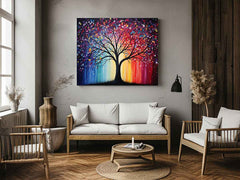 Sparkling Tree  Canvas Art  Print Painting