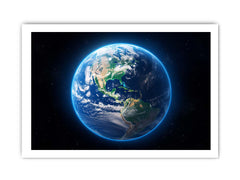 Mother Earth Art Canvas Art Print