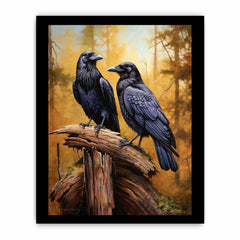 Ravens  Canvas Painitng Print