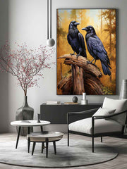 Ravens  Canvas Painitng Print