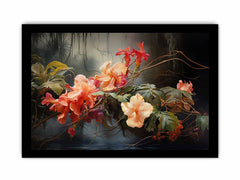 Flower Botanical Art Canvas Art Print