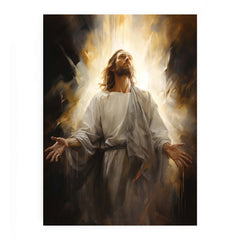 Jesus  Painting Canvas Art Print