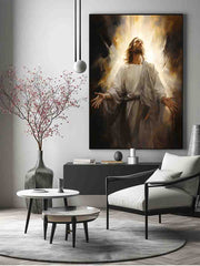 Jesus  Painting Canvas Art Print