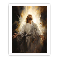 Jesus  Painting Canvas Art Print