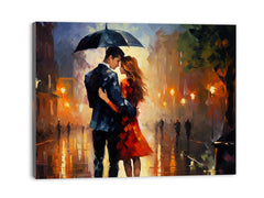 Couple Art Painting Canvas Art Print