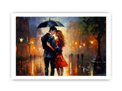 Couple Art Painting Canvas Art Print