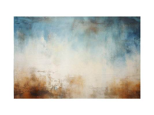 Blue Brown Art  Canvas Art Painting