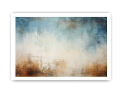 Blue Brown Art  Canvas Art Painting