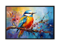 Modern Bird Art Canvas Art Print