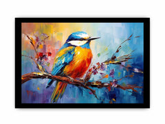 Modern Bird Art Canvas Art Print