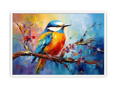 Modern Bird Art Canvas Art Print
