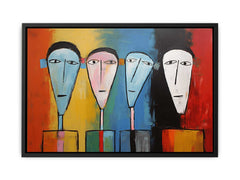 Modern Art Boy Canvas Art Print