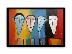 Modern Art Boy Canvas Art Print