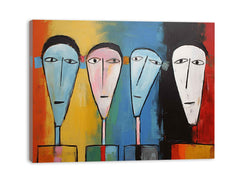 Modern Art Boy Canvas Art Print