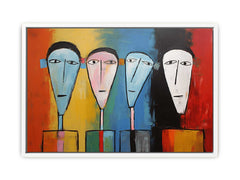 Modern Art Boy Canvas Art Print