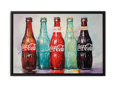 Cold Drink Modern Art Canvas Art Print
