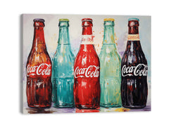 Cold Drink Modern Art Canvas Art Print