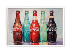 Cold Drink Modern Art Canvas Art Print