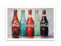 Cold Drink Modern Art Canvas Art Print