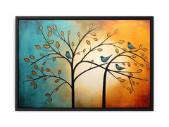 Tree Birds Canvas Art Print