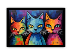 Cats Canvas Painting Artwork