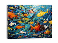 Fishes Canvas Painting