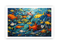Fishes Canvas Painting