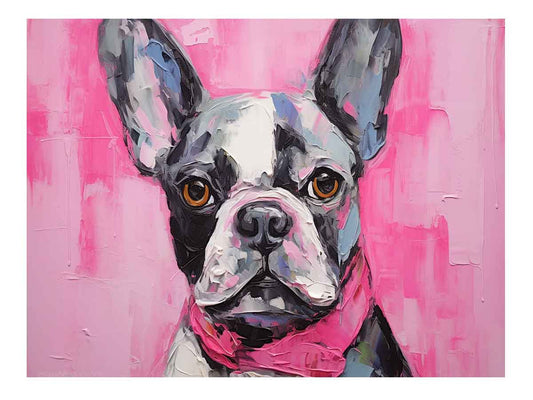 Pug Dog Canvas Art Print