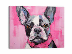 Pug Dog Canvas Art Print