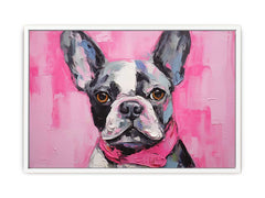 Pug Dog Canvas Art Print