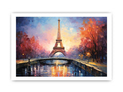 Eiffel Tower Painting for Living room