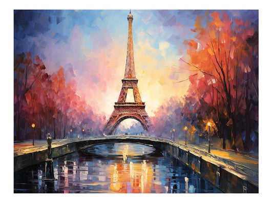 Eiffel Tower Painting for Living room