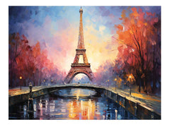 Eiffel Tower Painting for Living room