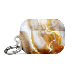 Gold Marble Case for AirPods